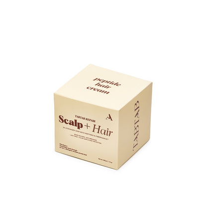 TabTab FiberHance Scalp + Hair carton, three-quarter view