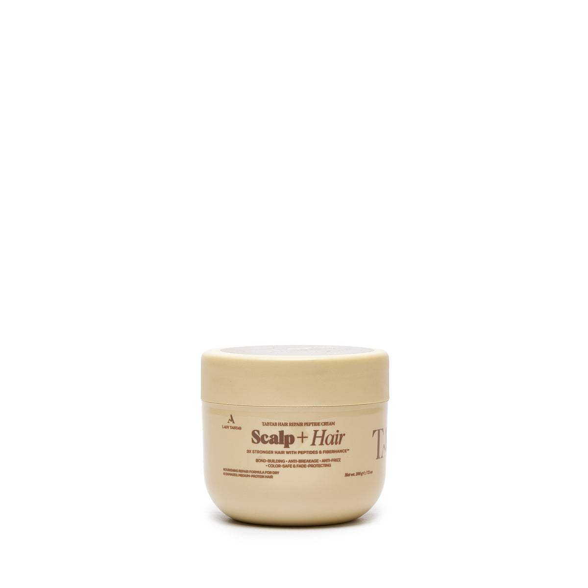 TabTab FiberHance Scalp + Hair cream, 200 g jar, front label