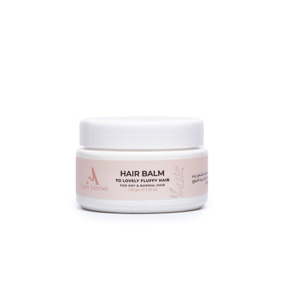 Fluffy Hair Balm, 150 g jar, front
