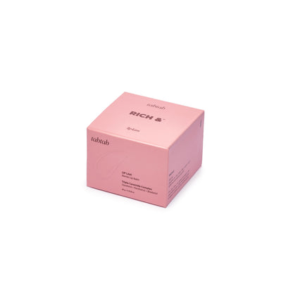 LipLam Barrier Lip Balm — Berry Rose, carton, three-quarter view
