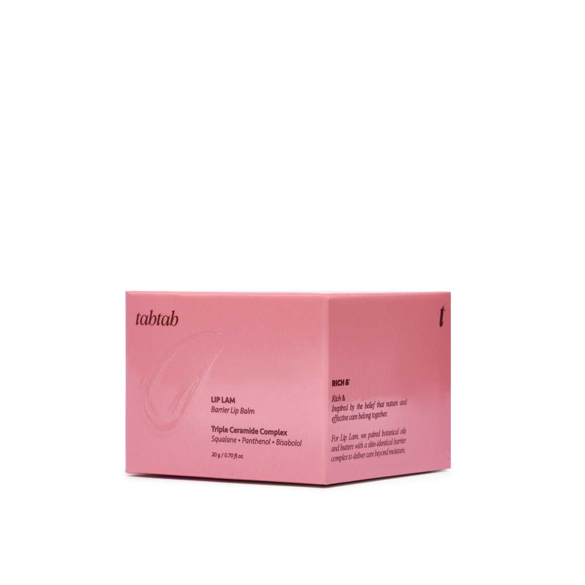 LipLam Barrier Lip Balm — Berry Rose, carton front
