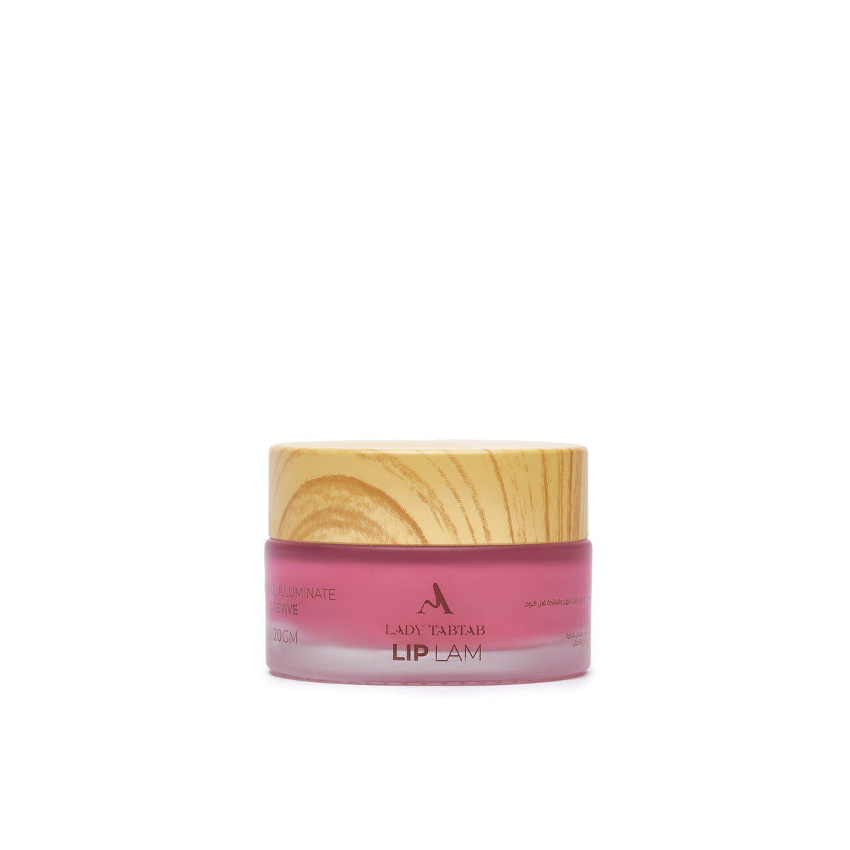 LipLam Barrier Lip Balm — Berry Rose, 20 g jar
