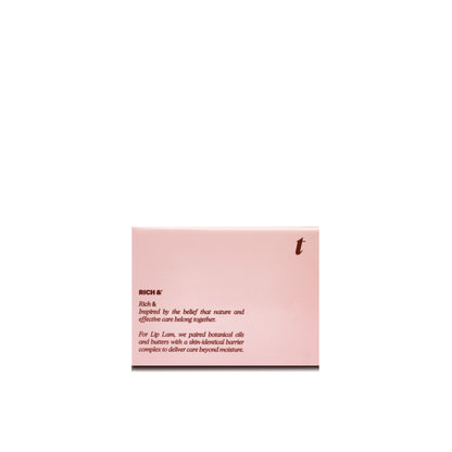 LipLam Barrier Lip Balm — Blush Pink, carton back