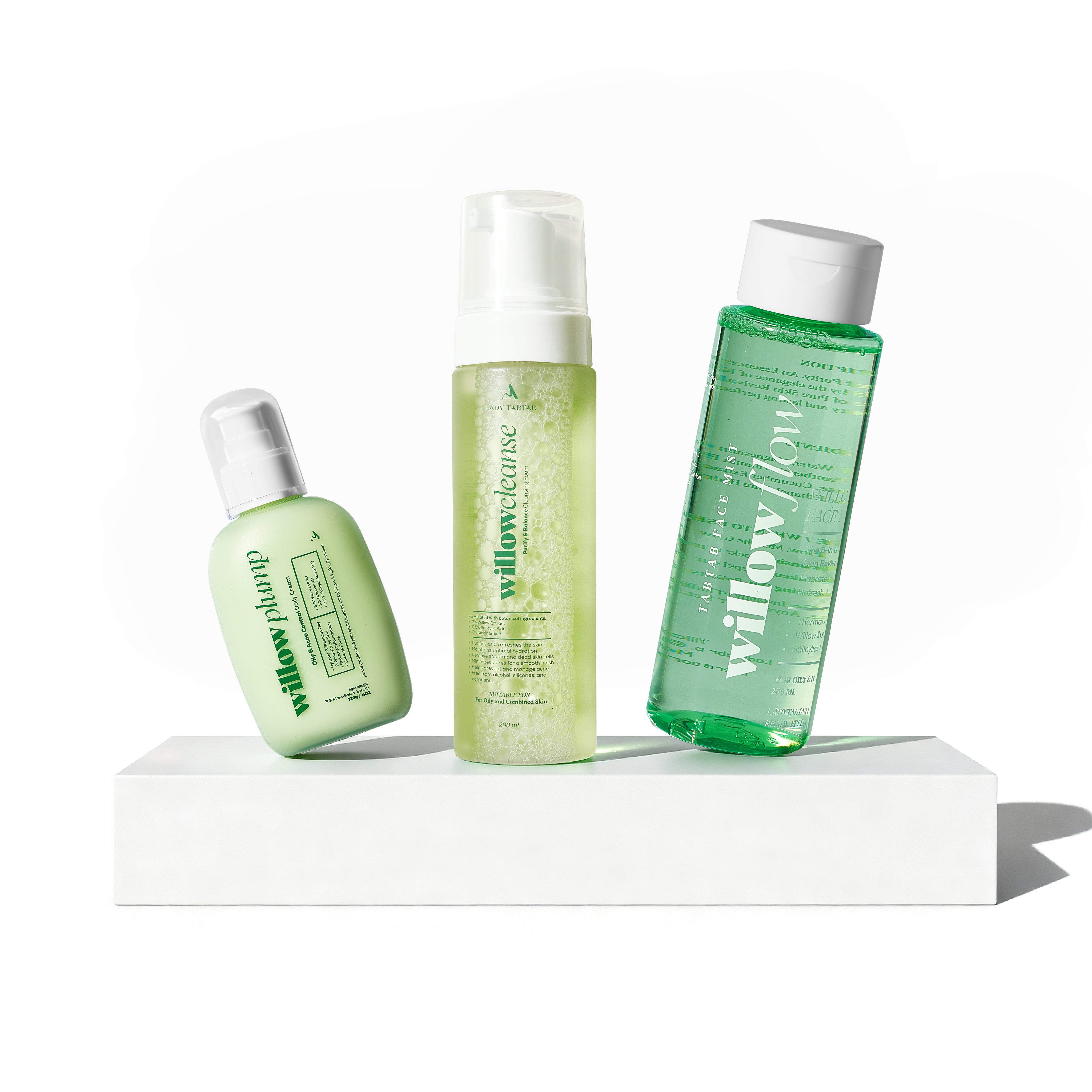 مجموعة الويللو  الكاملة للبشرة الدهنية والمختلطة