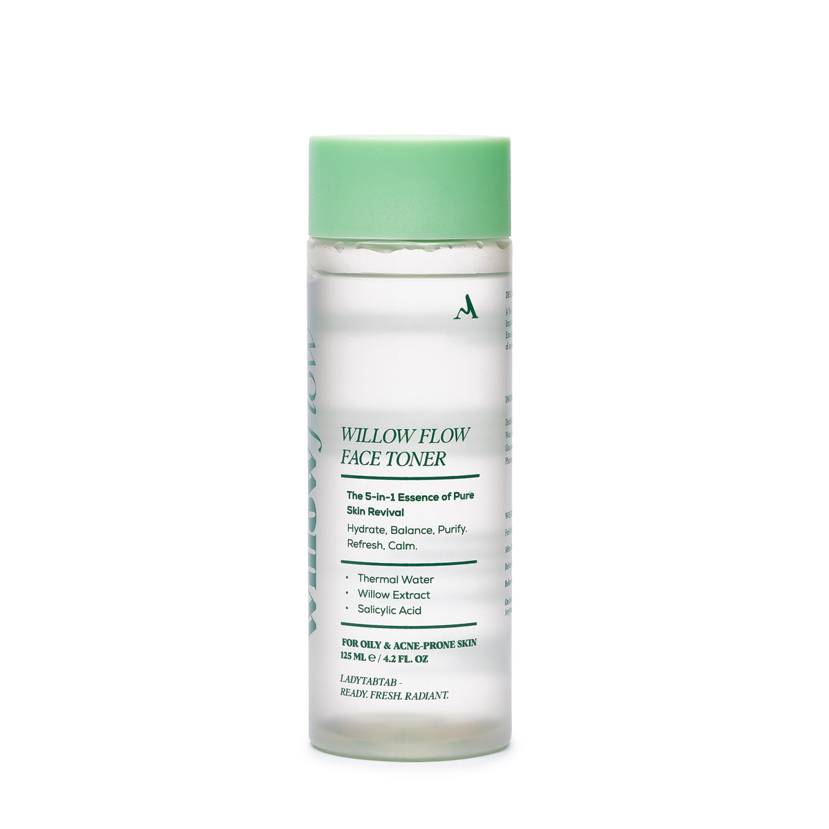 Willow Flow Face Toner, bottle, front
