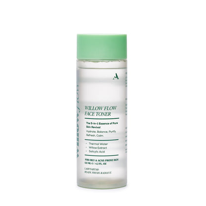 Willow Flow Face Toner, bottle, front