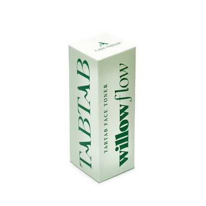 Willow Flow Face Toner carton, three-quarter view
